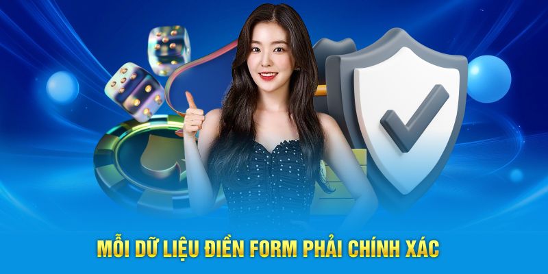 Mỗi dữ liệu điền form đăng nhập KUBET phải chính xác
